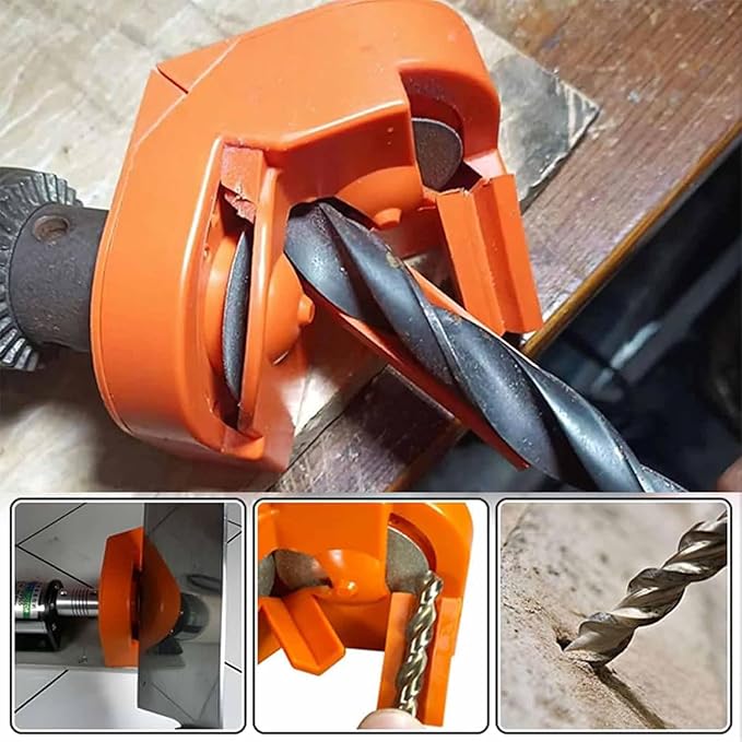 Bohrerschärfer Aufsatz für präzises Schärfen von Bohrern product image 1