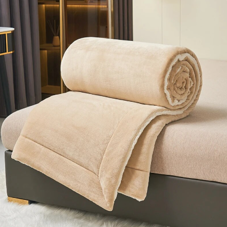 Flannel Fleece Cuddly Blanket – Soft, Warm and Machine Washable