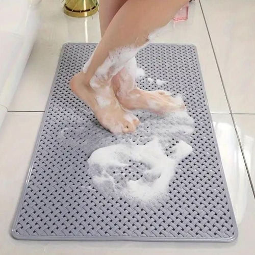 Rutschfeste Dusch- und Badewannenmatte mit Saugnäpfen
