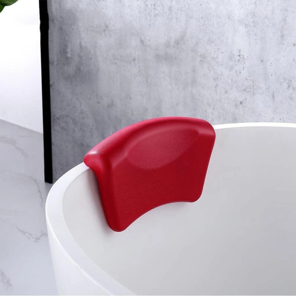 Badewannenkissen mit Nackenstütze – weiches Kopfkissen für die Badewanne
