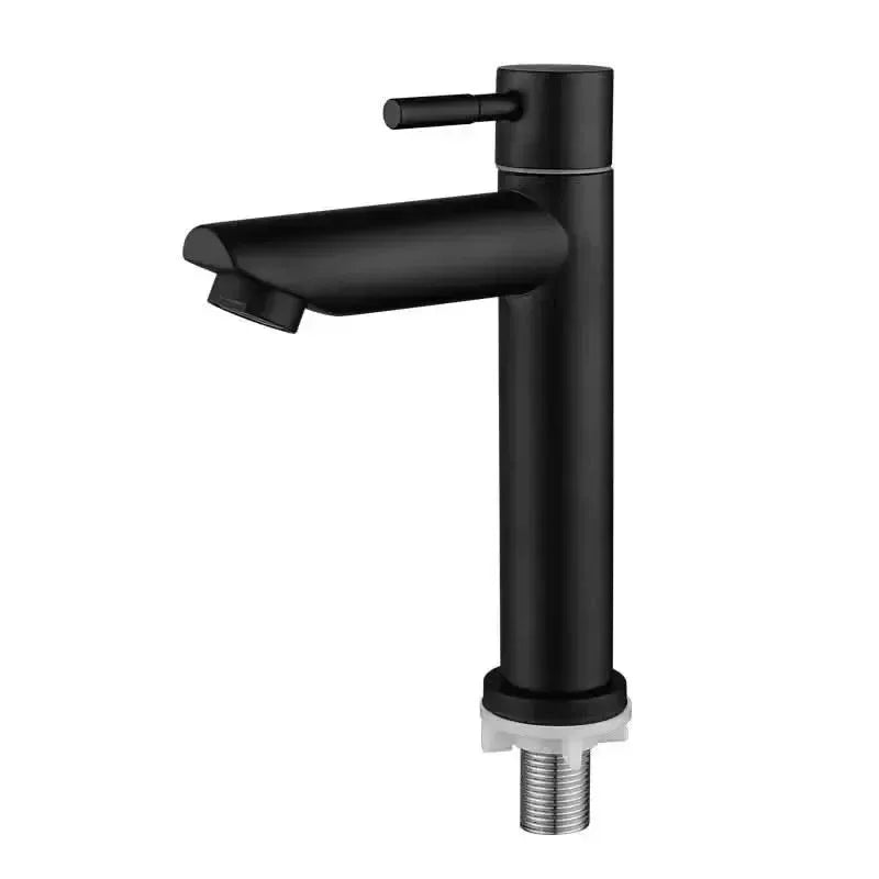 Einhebel-Badarmatur aus Edelstahl – modernes Design