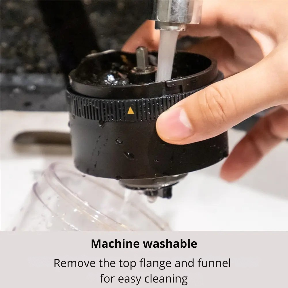 Electric Coffee Grinder with Adjustable Grind Size – USB Rechargeable