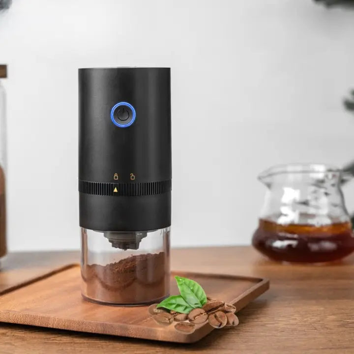 Elektrische Kaffeemühle mit einstellbarem Mahlgrad – USB aufladbar