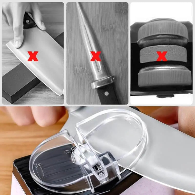 Elektrischer Messerschärfer — Rasiermesserscharfe Klingen in Sekunden product image 7