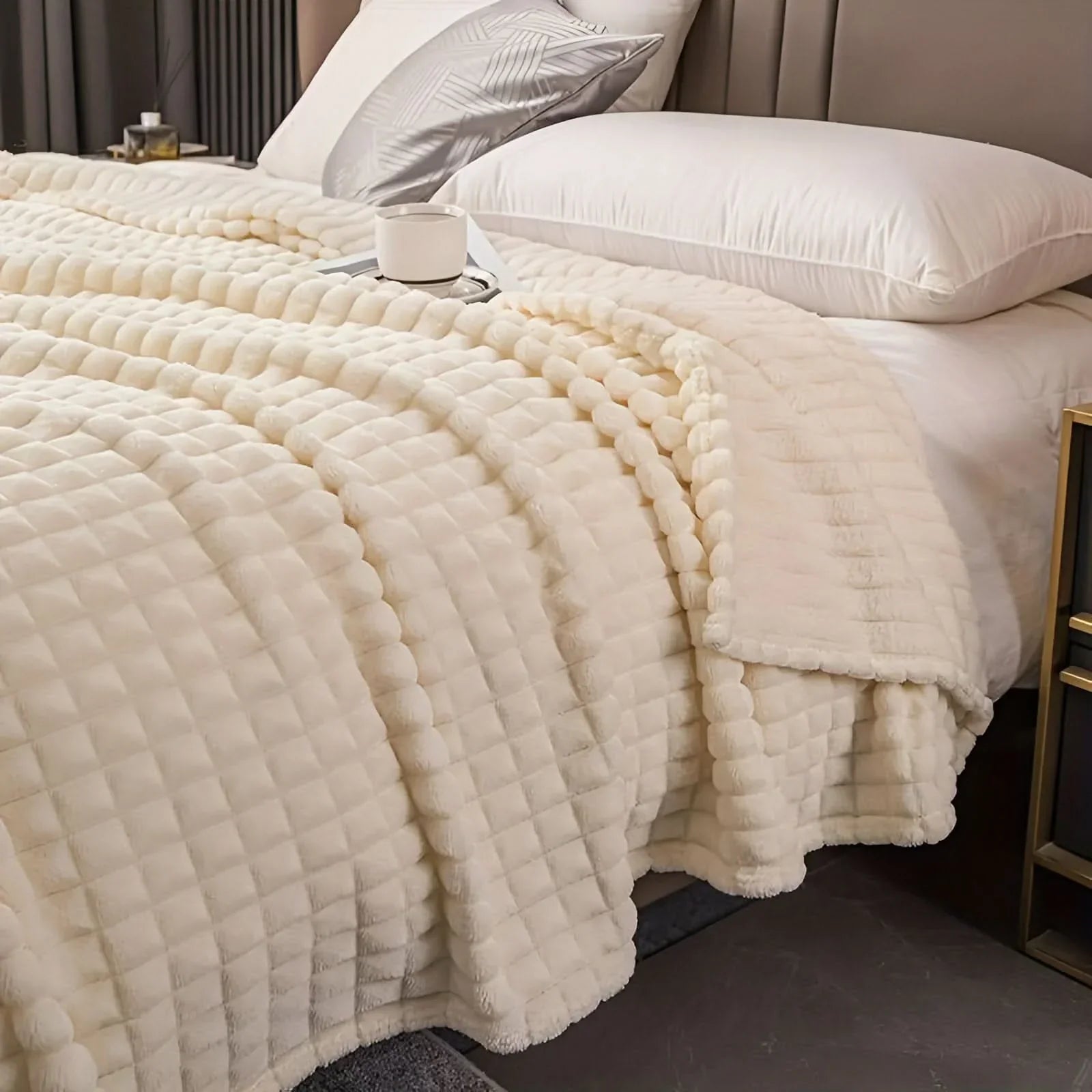 Fleecedecke aus Korallfleece – ultraweich und maschinenwaschbar