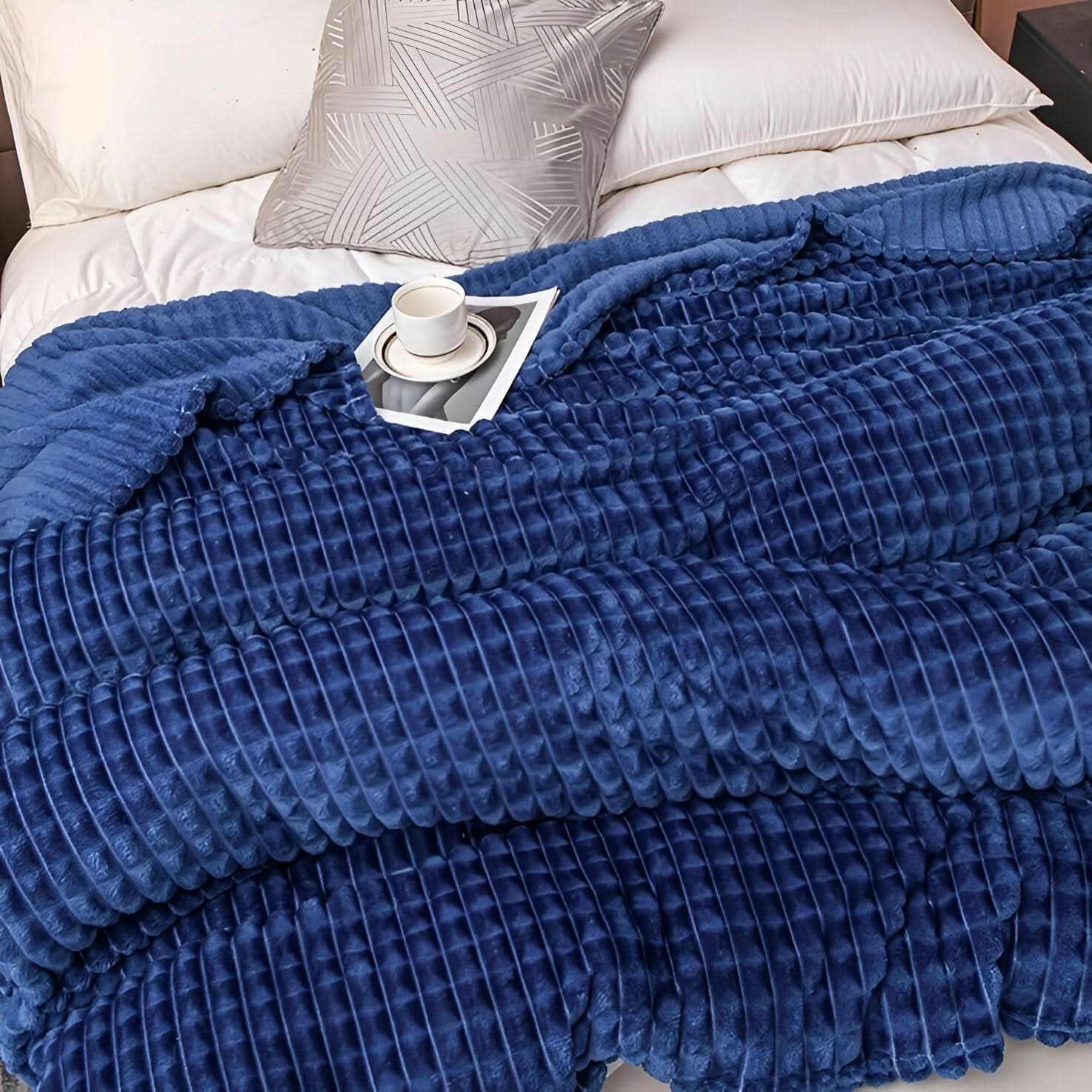 Fleecedecke aus Korallfleece – ultraweich und maschinenwaschbar