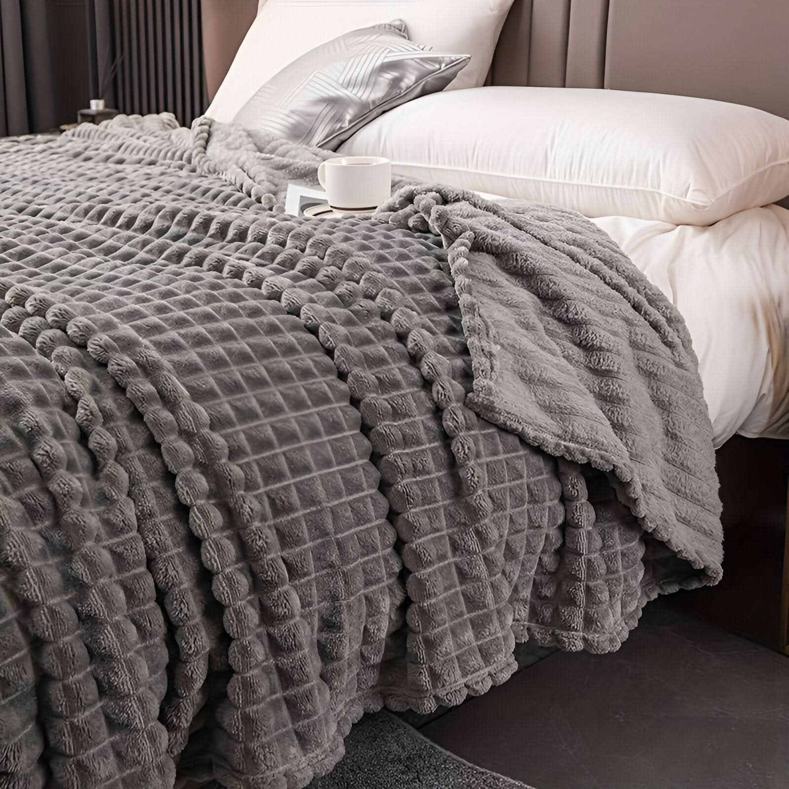 Fleecedecke aus Korallfleece – ultraweich und maschinenwaschbar