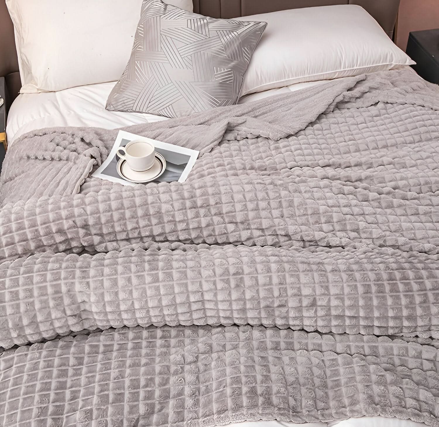Fleecedecke aus Korallfleece – ultraweich und maschinenwaschbar