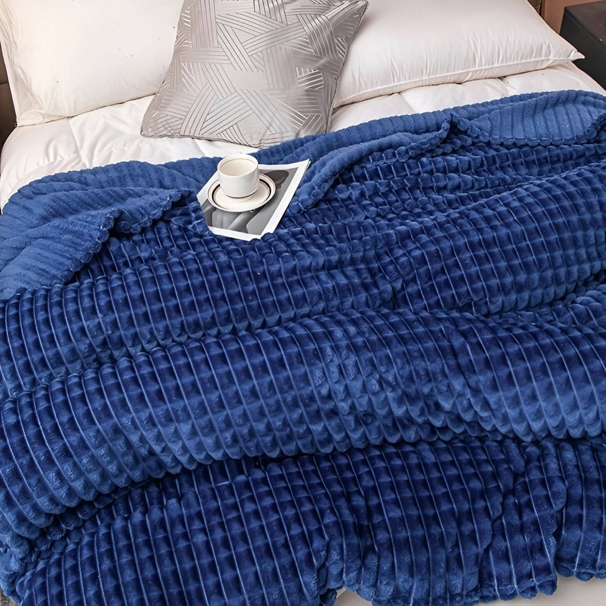 Fleecedecke aus Korallfleece – ultraweich und maschinenwaschbar