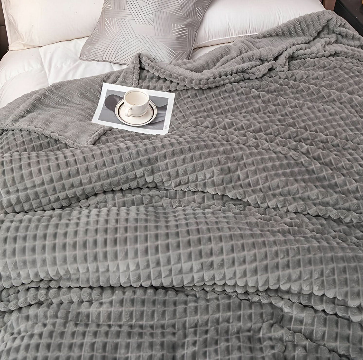 Fleecedecke aus Korallfleece – ultraweich und maschinenwaschbar