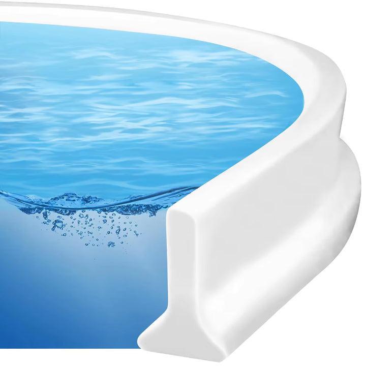 Flexible selbstklebende Dusch-Wassersperre für trockene Böden
