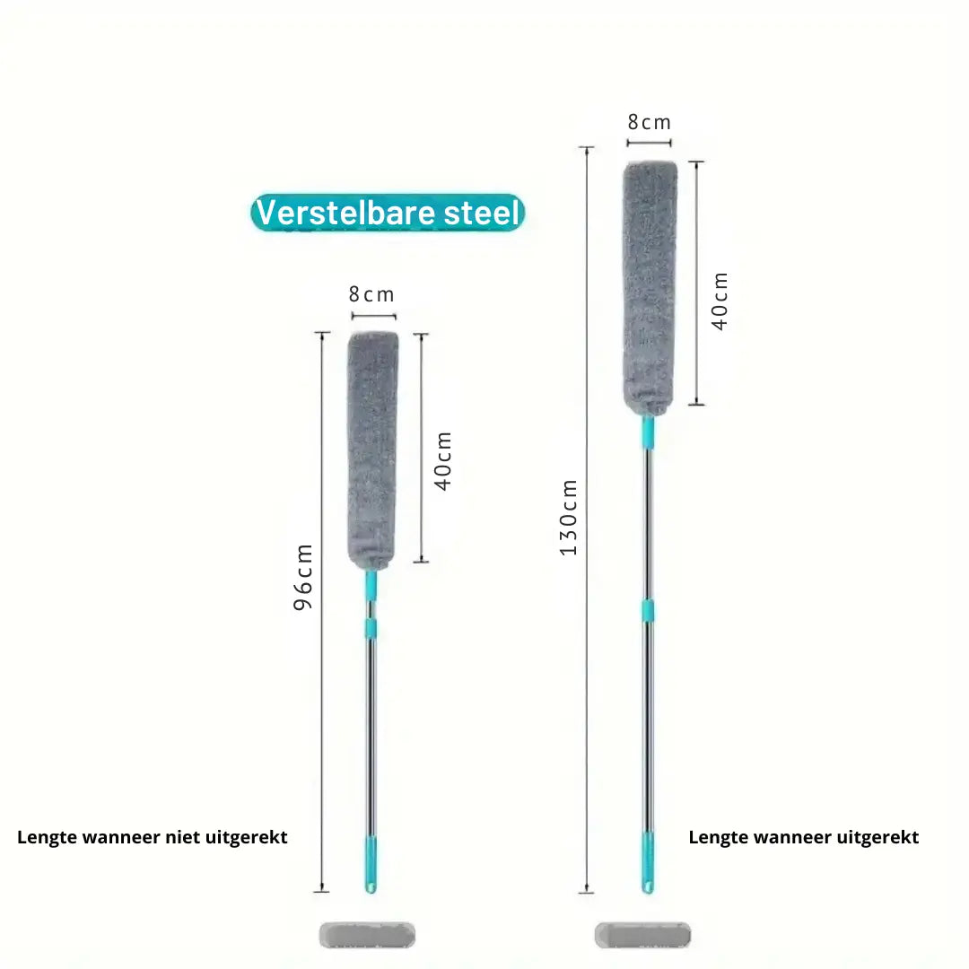 Flexibler Mikrofaser-Staubwedel mit ausziehbarem Stiel – Kommt unter Möbel product image 8