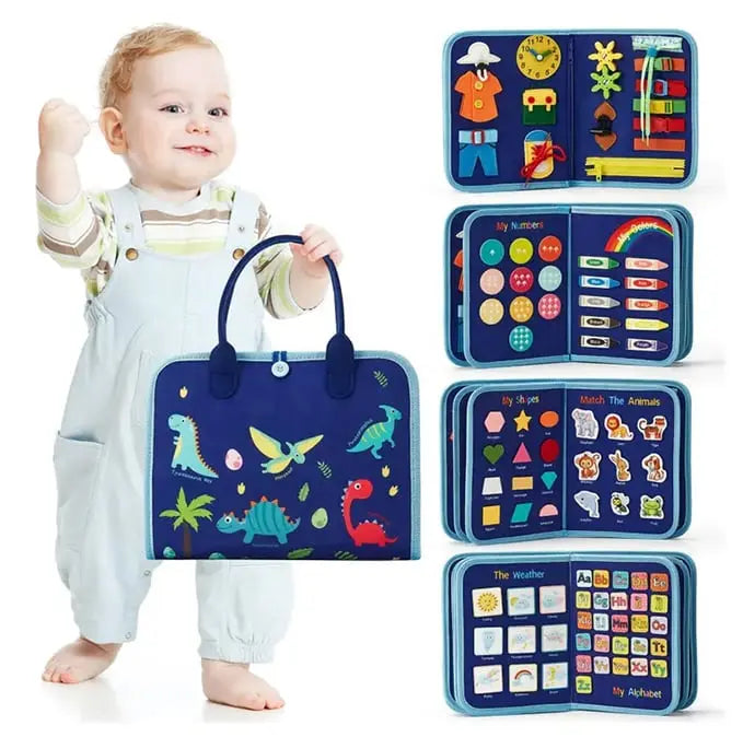 Fühlspiel Brett – Montessori Beschäftigungsspielzeug für die motorische Entwicklung von Kindern product image 9