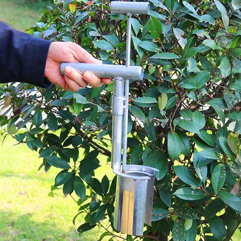 Edelstahl-Pflanzenstecher mit T-Griff – 8 cm Pflanzlöcher product image 5