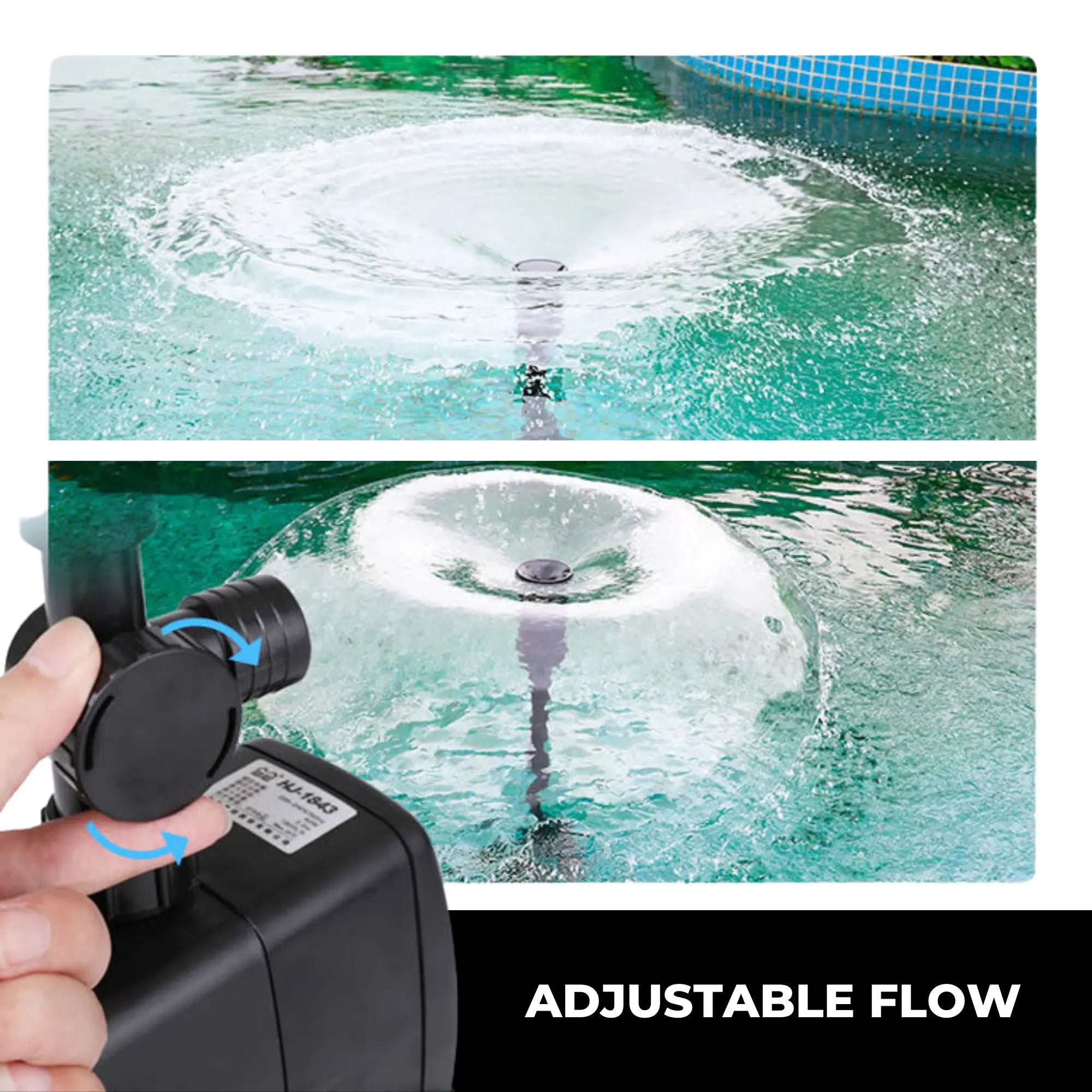 Gartenbrunnen-Pumpe – 12 LEDs für Teiche & Wasserspiele product image 6