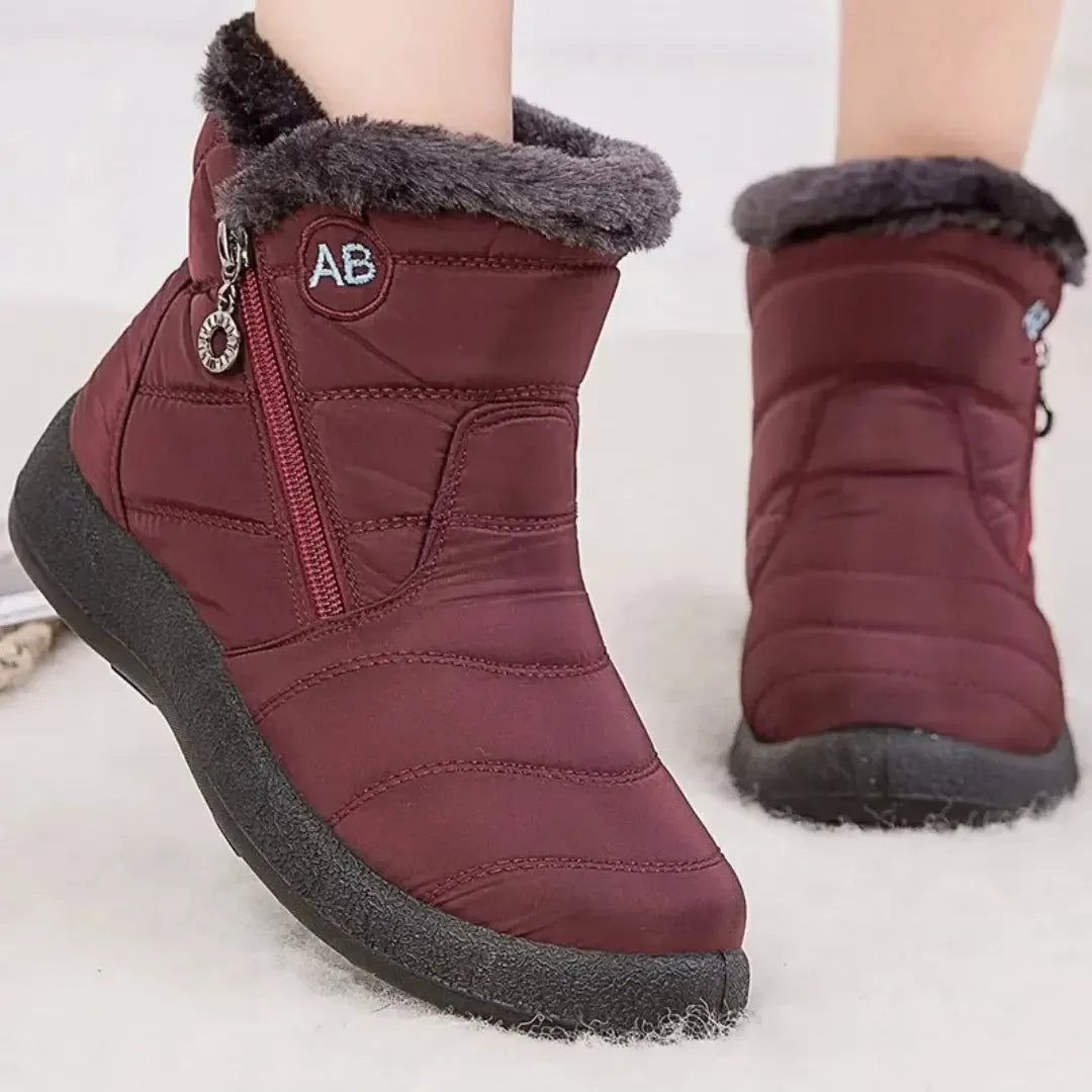 Gefütterte Winterstiefel – wasserabweisend und rutschfest