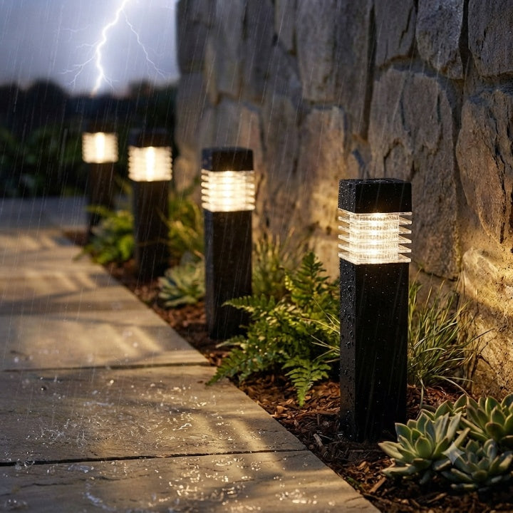 Solar LED Gartenleuchte – kabellos, automatisch, wetterfest