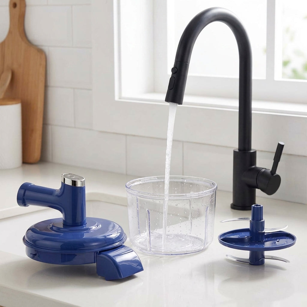 Elektrischer Obstschäler mit Mixer-Funktion – 2-in-1 Küchengerät