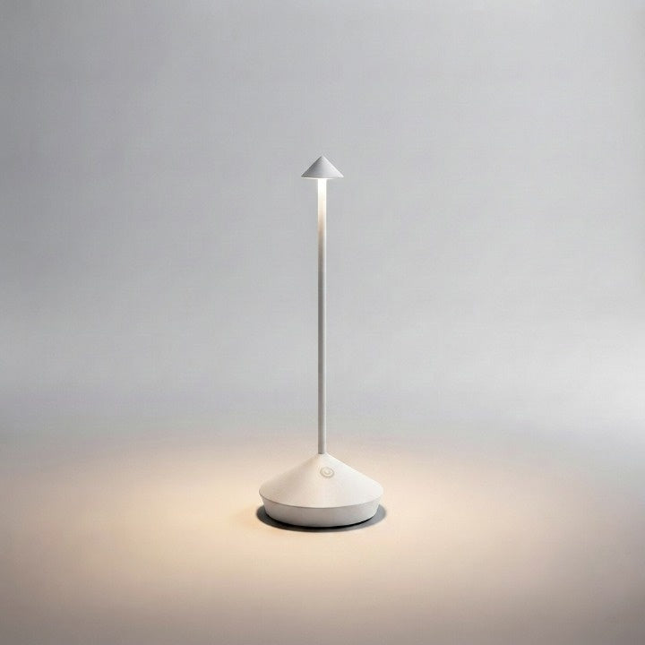 Kabellose LED-Tischlampe dimmbar wasserfest für innen und außen