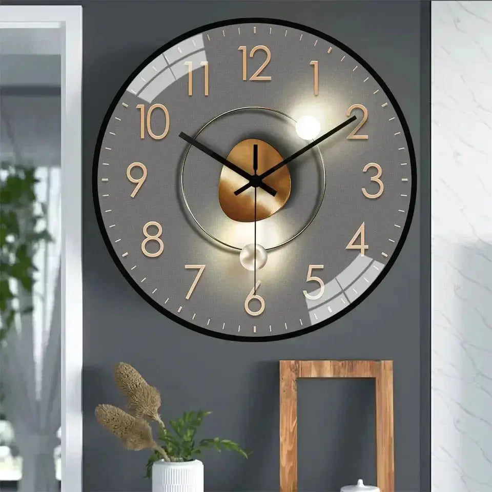 Geräuschlose Wanduhr Klassisches Design - Lautlos für Schlafzimmer & Büro product image 4