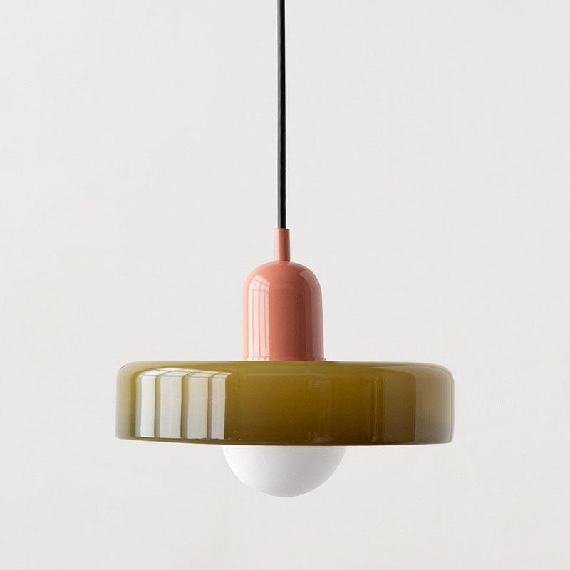 Glass Pendant Light in Bauhaus Style – Modern and Timeless
