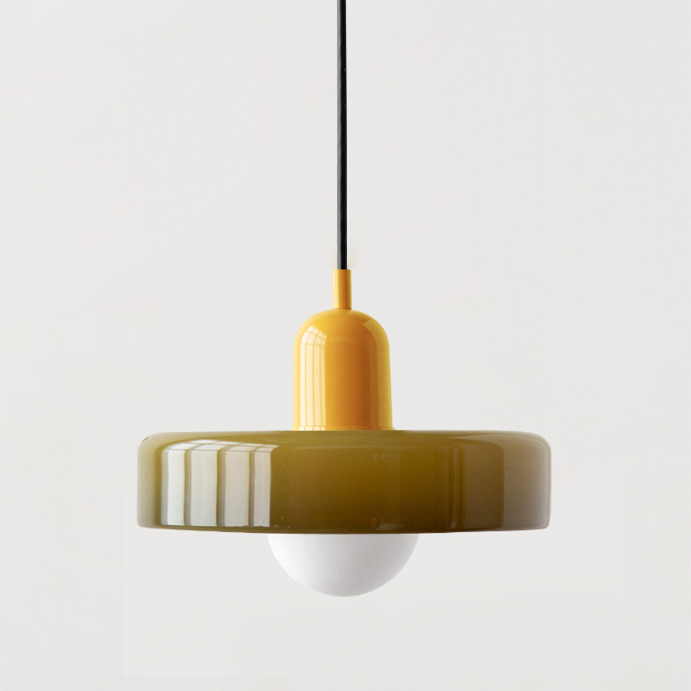 Glass Pendant Light in Bauhaus Style – Modern and Timeless