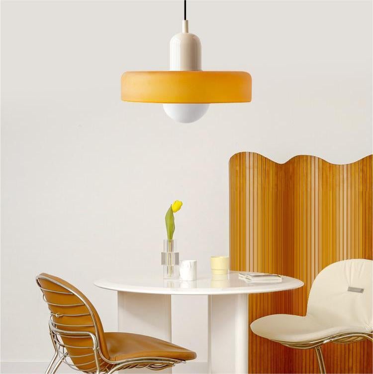 Glass Pendant Light in Bauhaus Style – Modern and Timeless