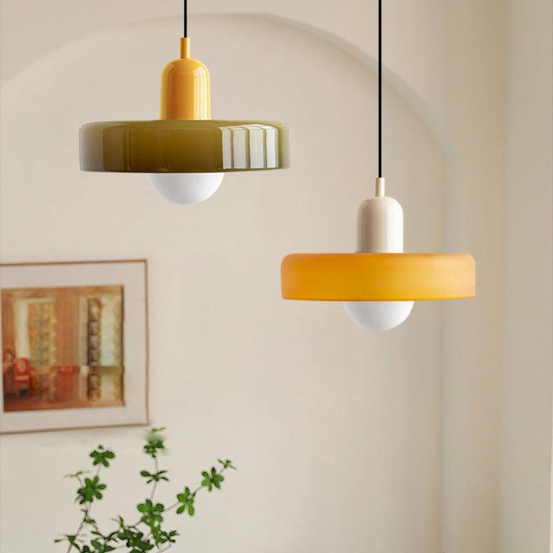 Glass Pendant Light in Bauhaus Style – Modern and Timeless