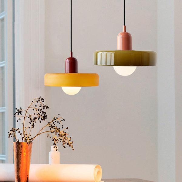 Glass Pendant Light in Bauhaus Style – Modern and Timeless