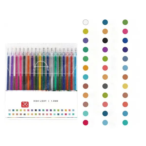 Glitter-Gelstifte | Feine Spitze, strahlender Glanz product image 10
