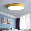 Round LED ceiling light for living room, office, and children's room