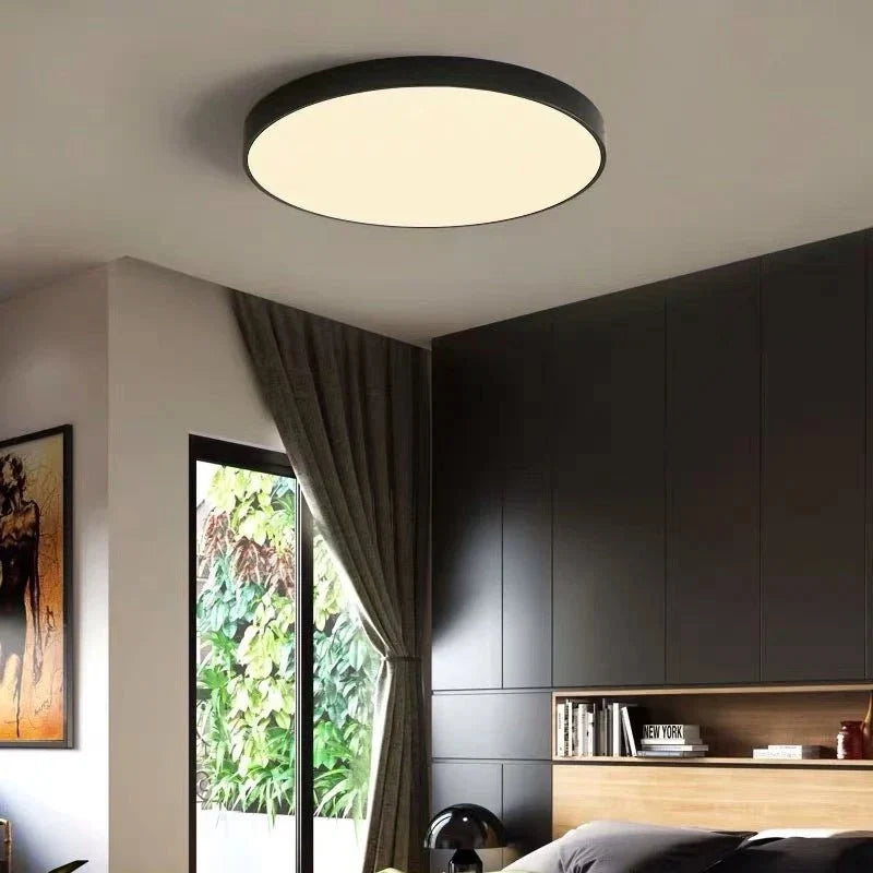 Round LED ceiling light for living room, office, and children's room