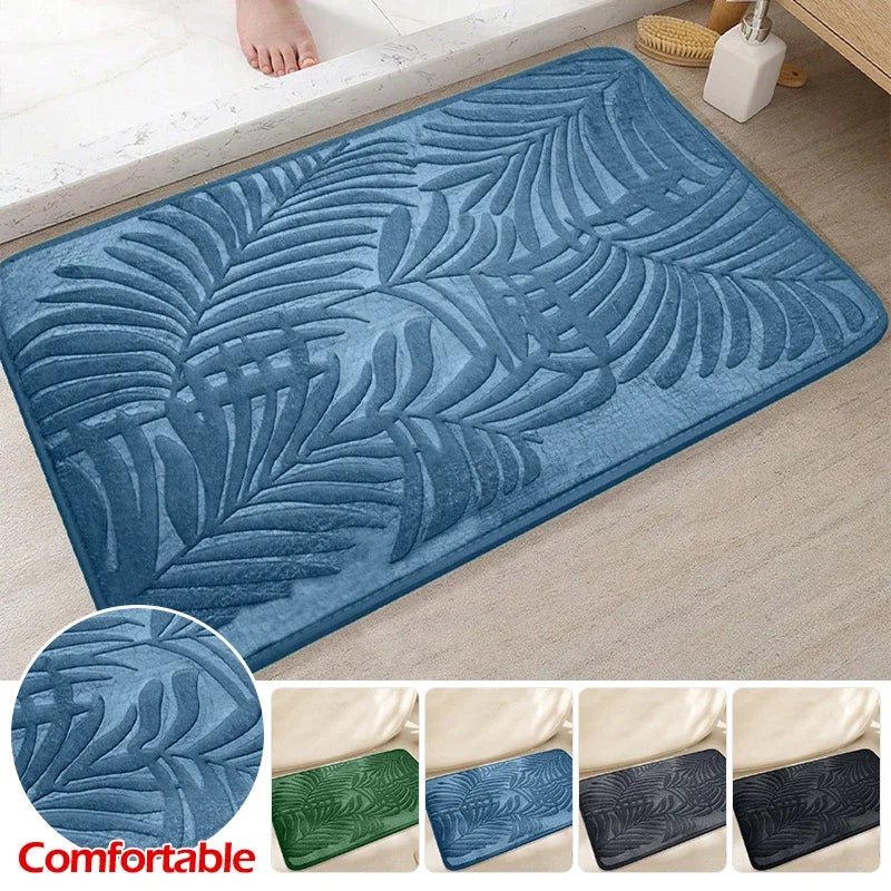 Memory Foam Badematte rutschfest – saugfähig und weich