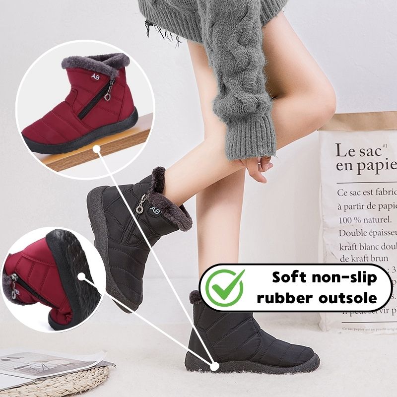 Damen Winterstiefel wasserdicht warm rutschfest und leicht