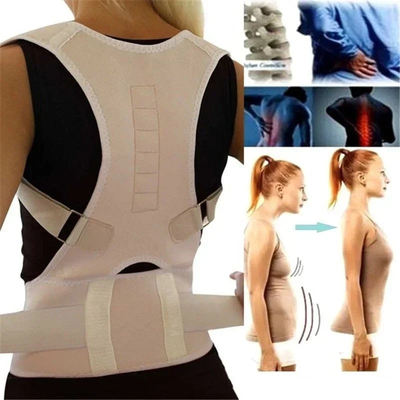 Adjustable, breathable posture corrector for everyday use