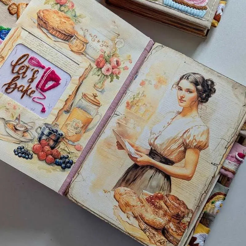 Rezeptbuch bestickter Einband – Spritzwassergeschützt & langlebig product image 6