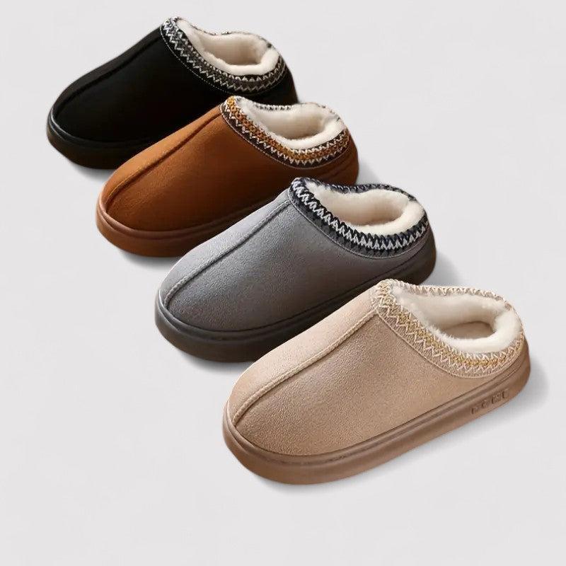 Slippers with non-slip soles - soft, warm, and unisex