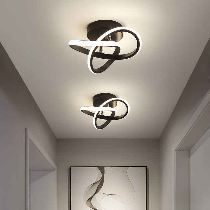 Dimmable LED ceiling light with adjustable arms - Modern