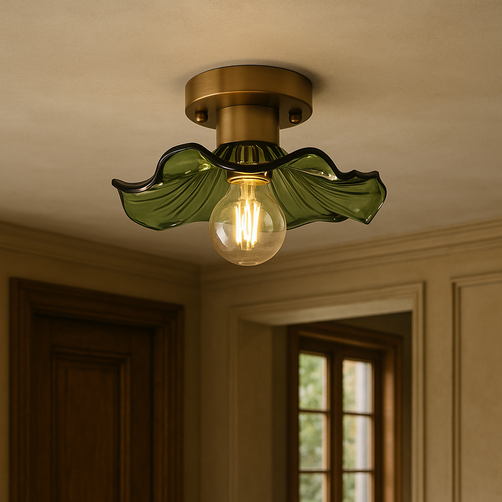 Flower-shaped ceiling light - LED ceiling lamp with diffused light