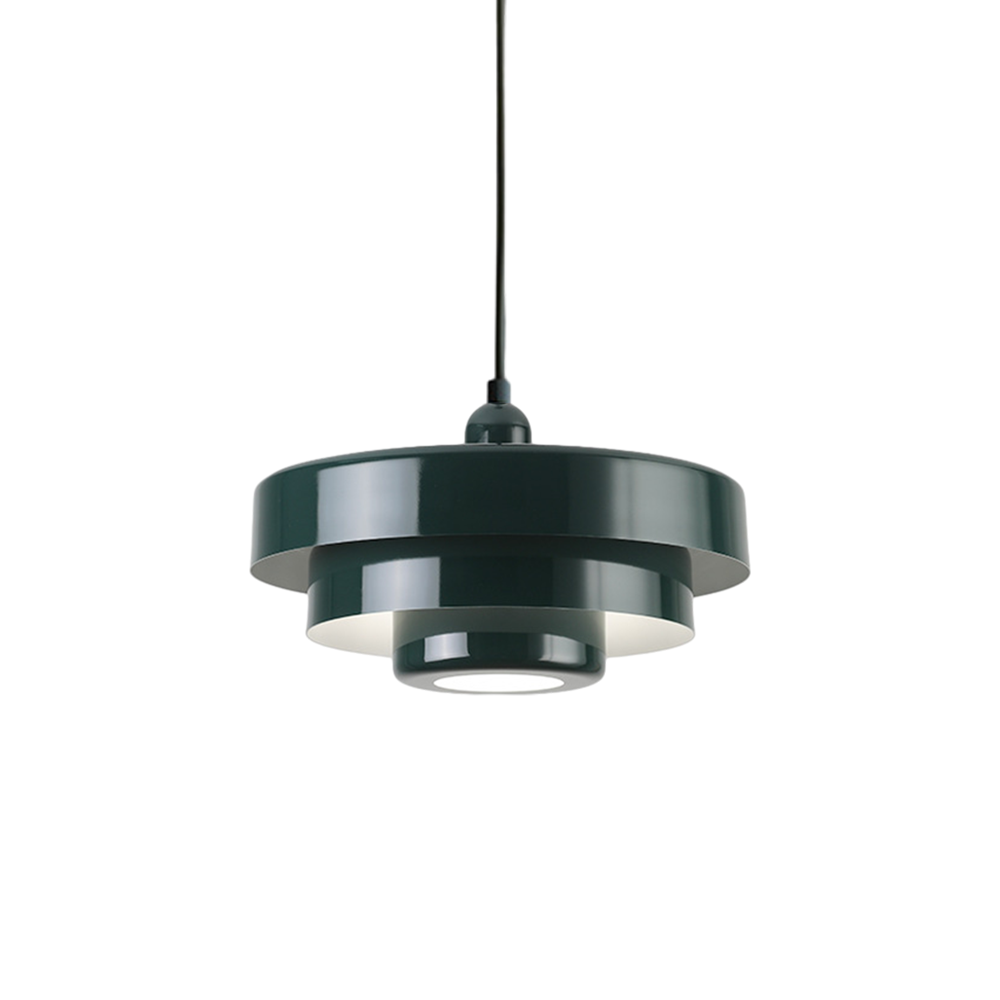 Three-Layer Disc Pendant Light in Macaron Design