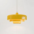 Three-Layer Disc Pendant Light in Macaron Design