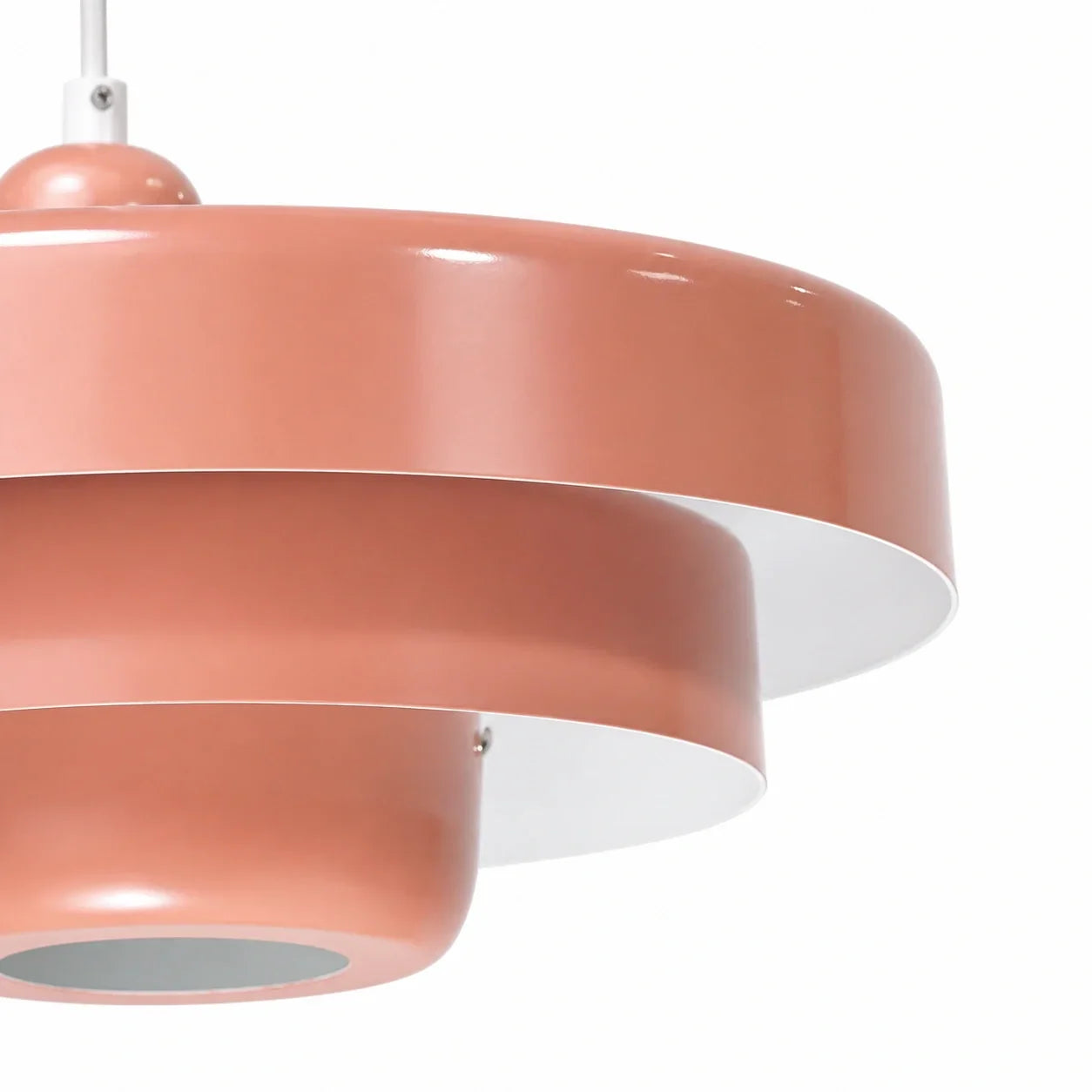 Three-Layer Disc Pendant Light in Macaron Design