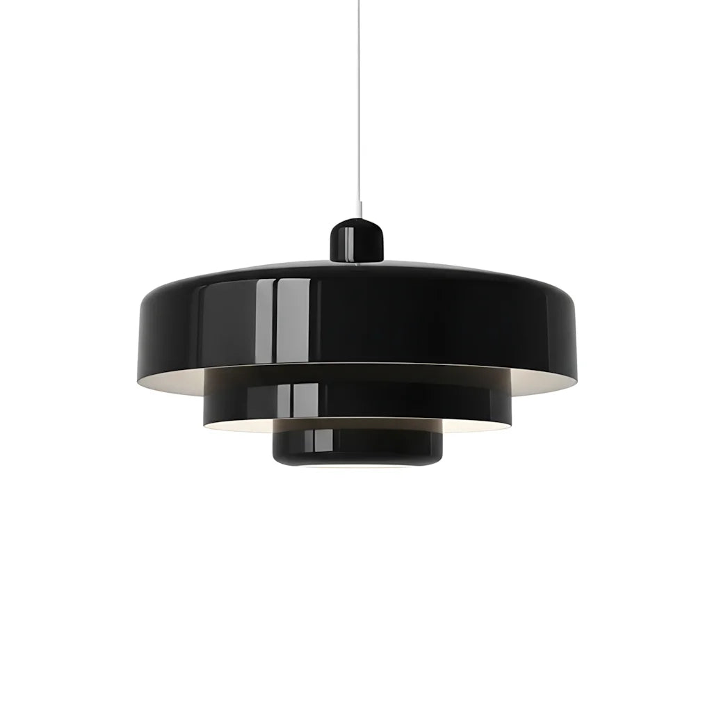 Three-Layer Disc Pendant Light in Macaron Design