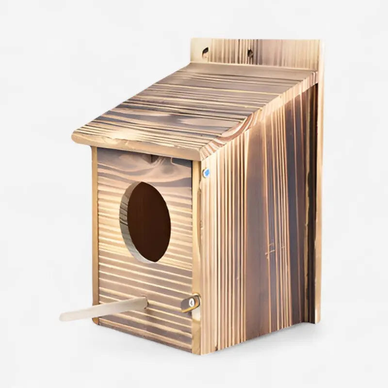 Vogelhaus aus Holz – Nistkasten und Dekoration für Garten und Haus
