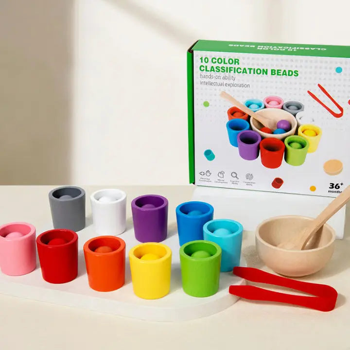 Holzspielset für Farbzuordnung product image 7