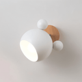 Macaron wall light with swivel function for atmospheric lighting
