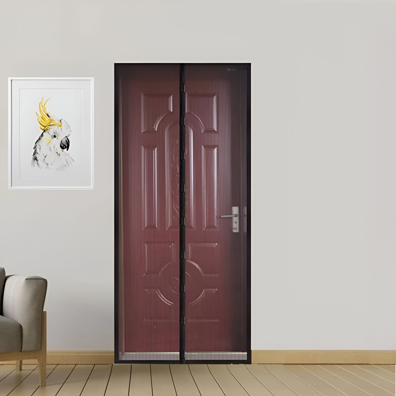 Magnet-Türnetz gegen Insekten – Schließt automatisch product image 3