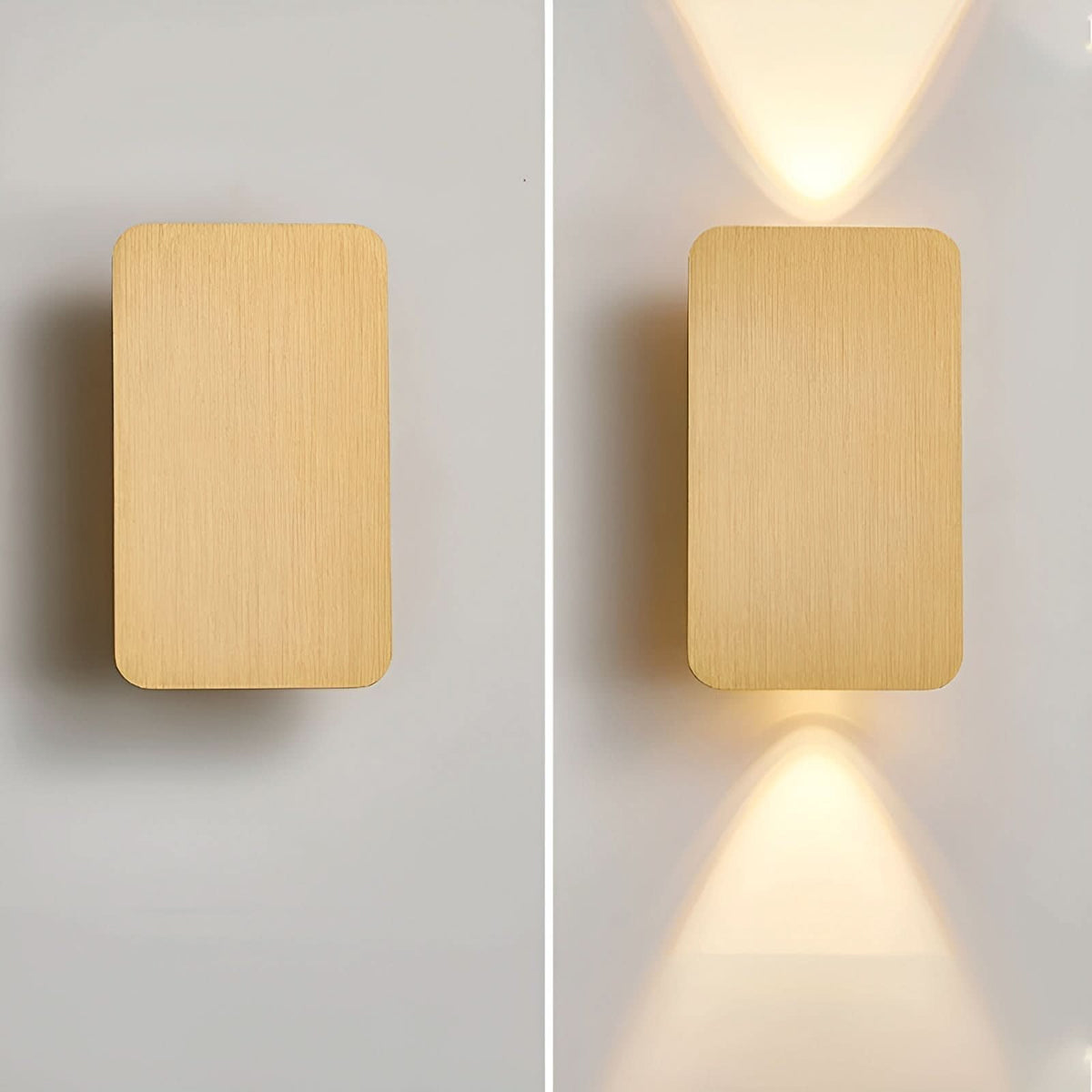 LED Wandleuchte aus Aluminium für Flur, Treppenhaus und Wohnzimmer
