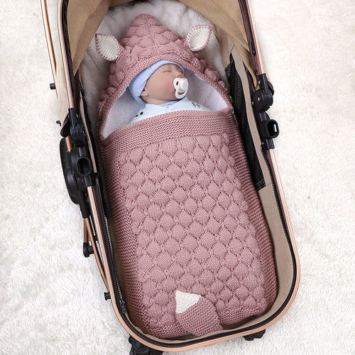 Warmer Gestrickter Babyschlafsack Für Ruhige Nächte product image 2