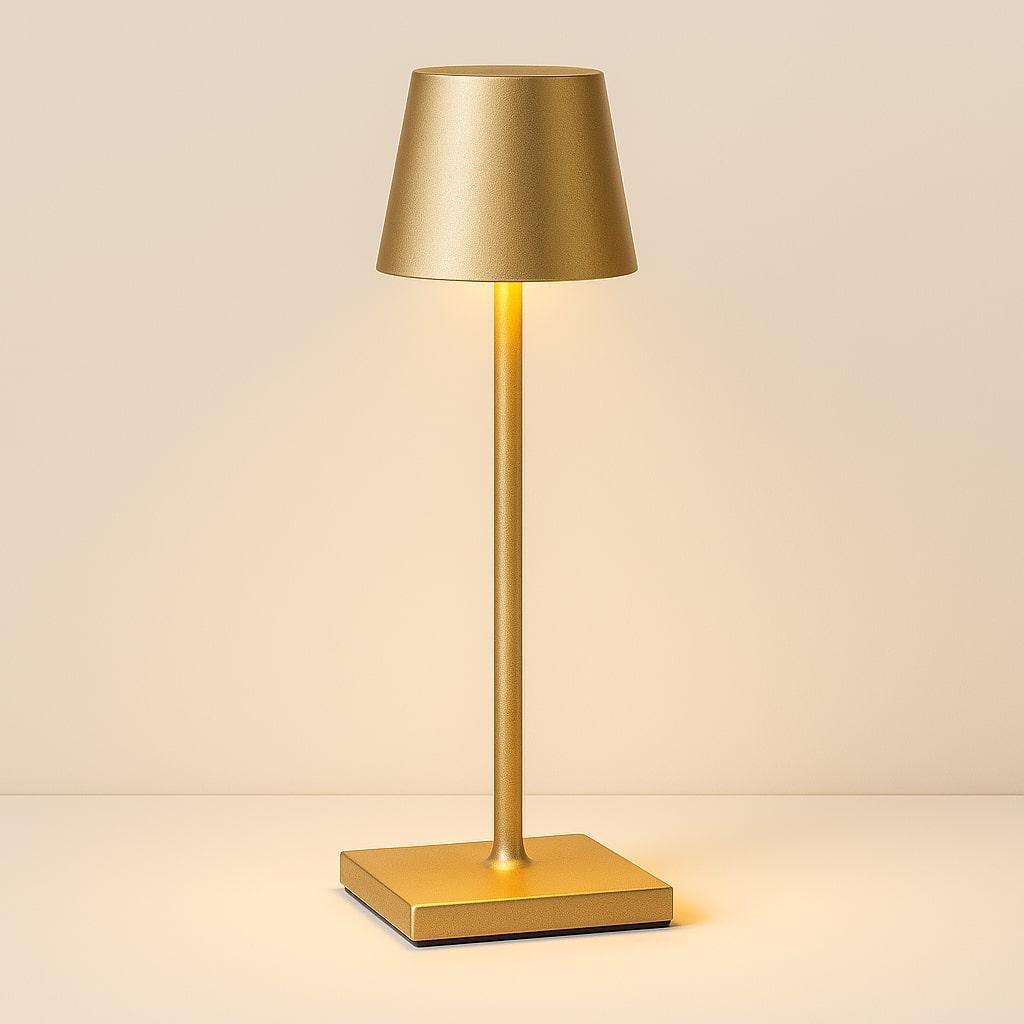 Kabellose LED-Tischlampe mit Touch-Dimmer und USB-C Akku